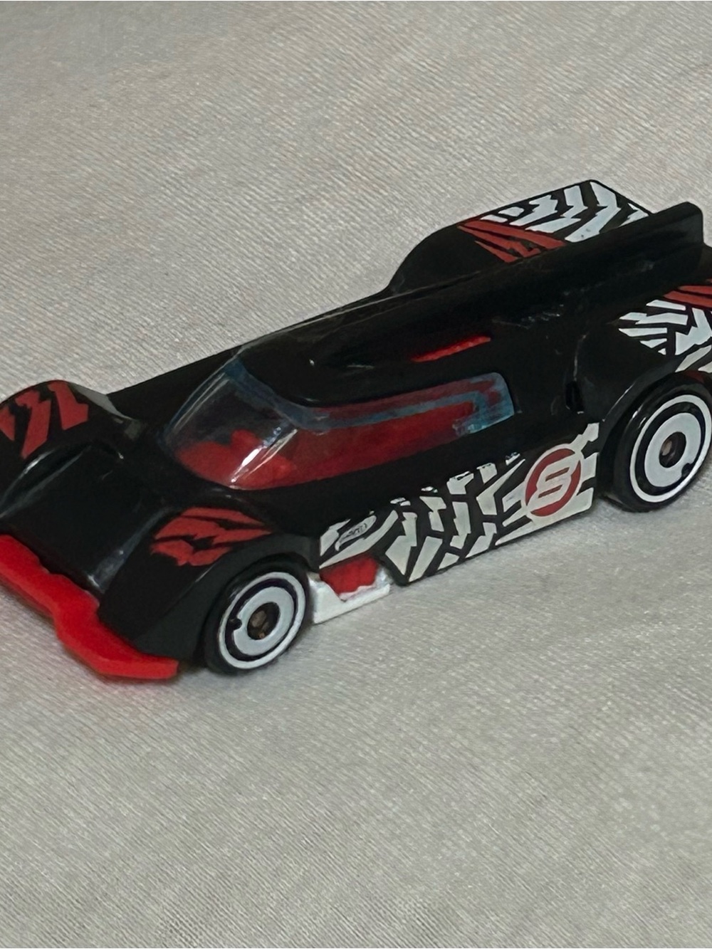 Hot Wheels Gruppo X24 - Black w/ Red & White Graphics
